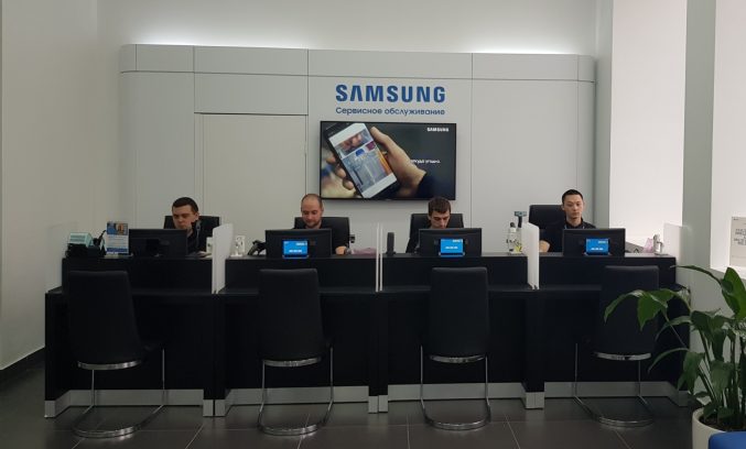 Открытие Samsung Сервис Плаза в Екатеринбурге